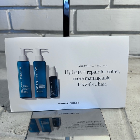 NEW!! R+F Rodan and Fields SMOOTH 3pc SAMPLE Shampoo Conditioner & Treatment - Picture 7 of 7